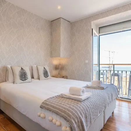Alfama Vintage W/ Riverview - By Lu Holidays Apartman Lisboa